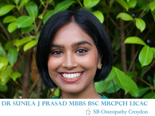 Dr Sunila J Prasad MBBS BSc MRCPCH LicAc